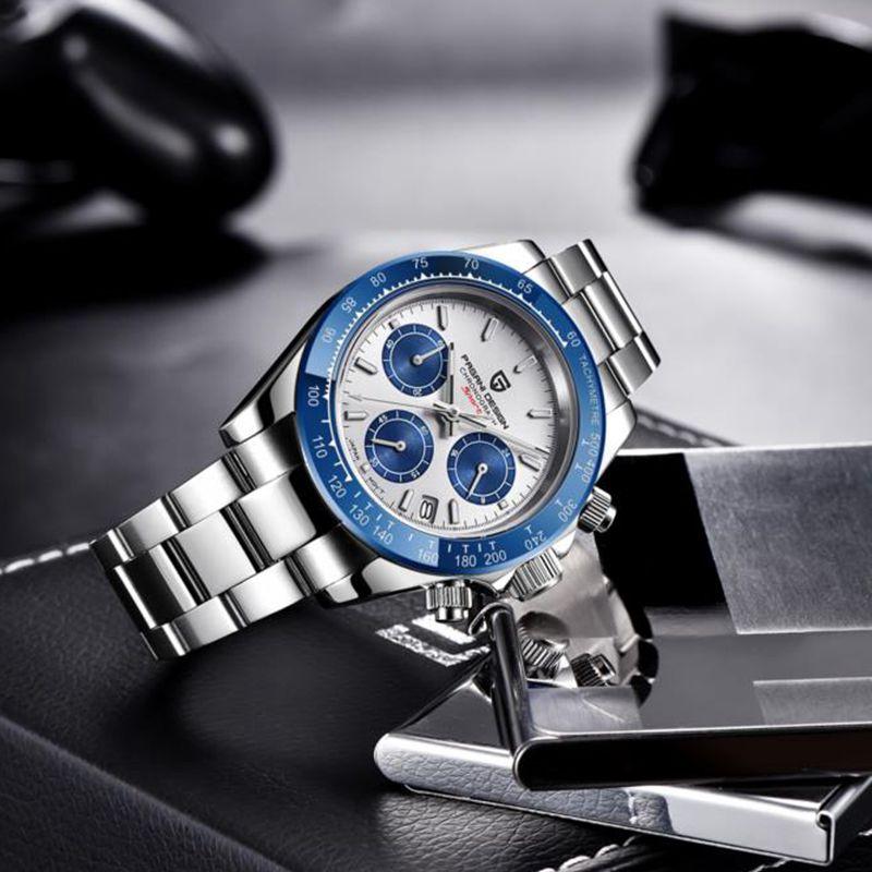 Pagani Design Luxury Sports Chronograph – Quartz Watch with Sapphire Crystal