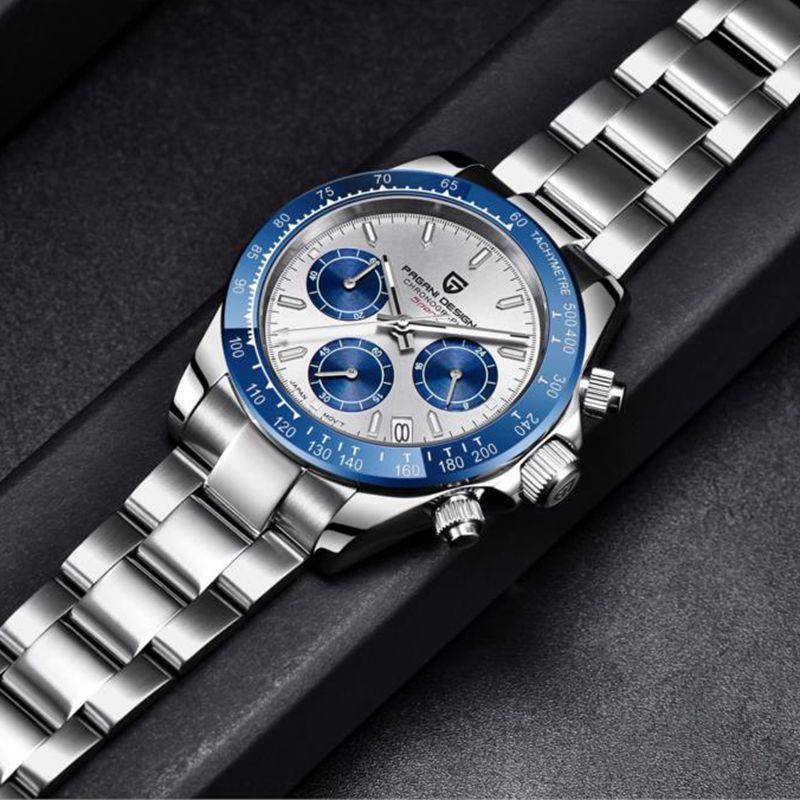 Pagani Design Luxury Sports Chronograph – Quartz Watch with Sapphire Crystal