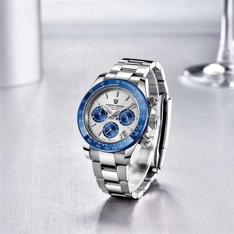Pagani Design Luxury Sports Chronograph – Quartz Watch with Sapphire Crystal