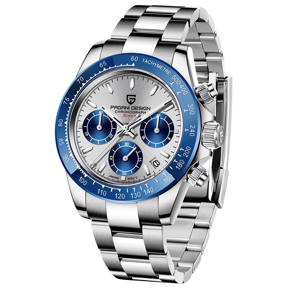 Pagani Design Luxury Sports Chronograph – Quartz Watch with Sapphire Crystal