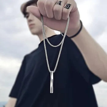 Double Layer Cuban Chain Necklace